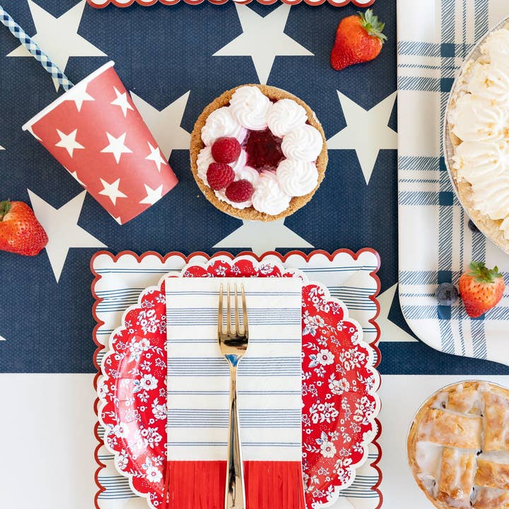 Paper Cups | Red and Blue Stars