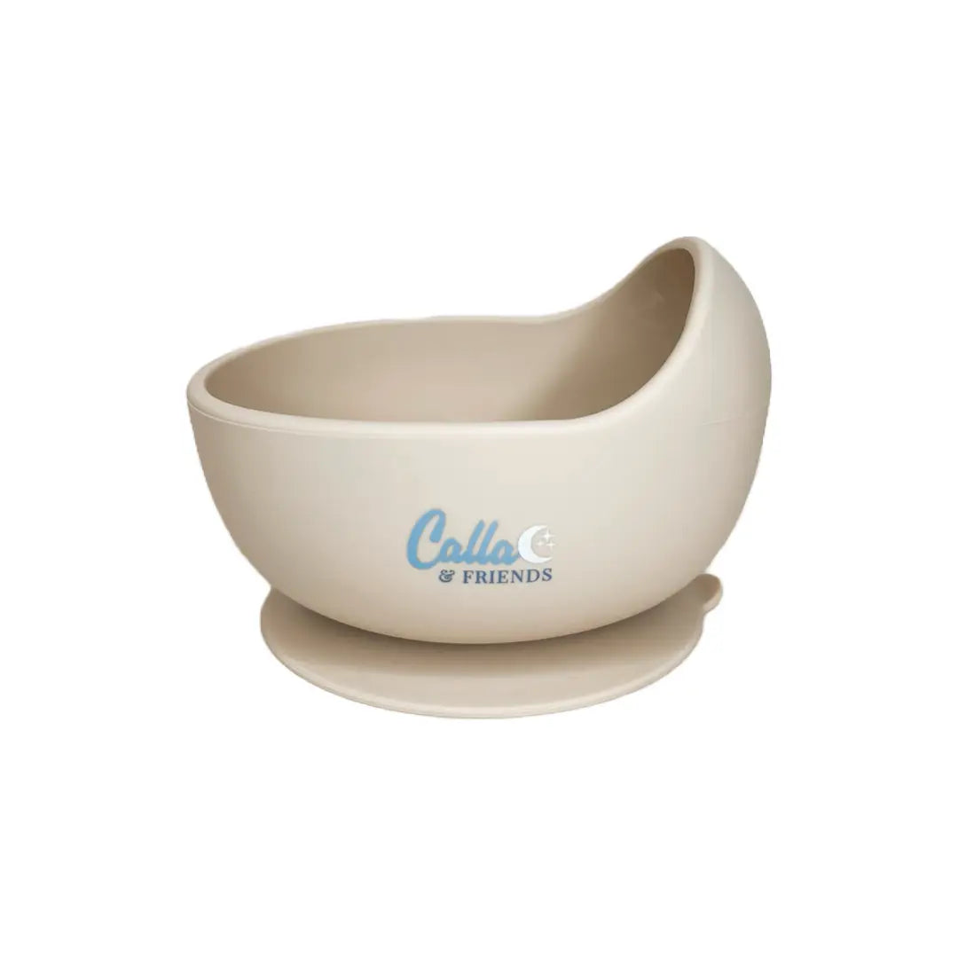 Easy Scoop Suction Bowl | Linen