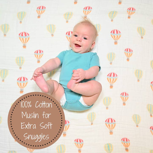 Muslin Swaddle Blanket | Stand Tall