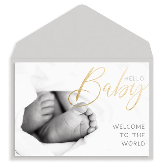 Baby Feet Card