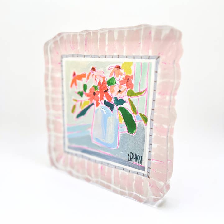 Acrylic Block | Coral Pop