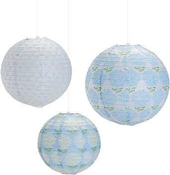 Hydrangea Paper Lanterns | Pack of 3