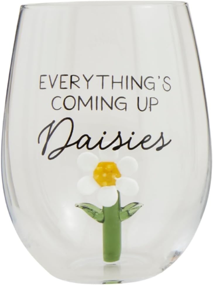 Wine Glass | Daisy Icon