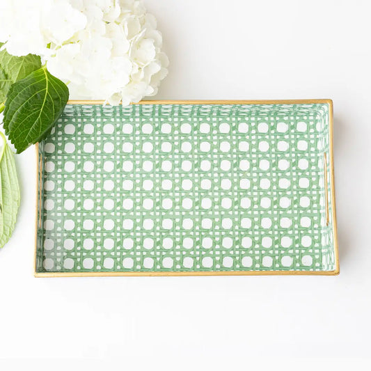 Vanity Tray | Green Cane