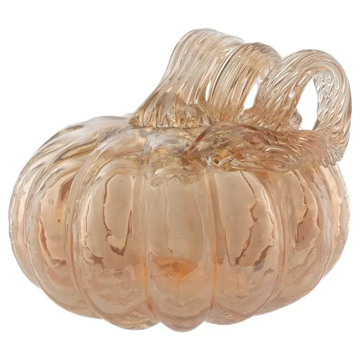 Apple Cider Glass Pumpkin | Small