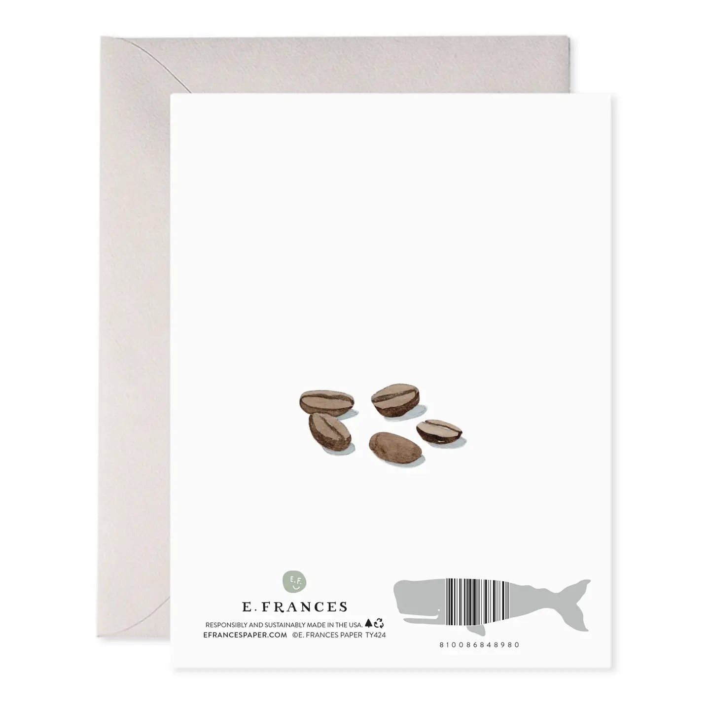 Greeting Card | Espresso Thanks