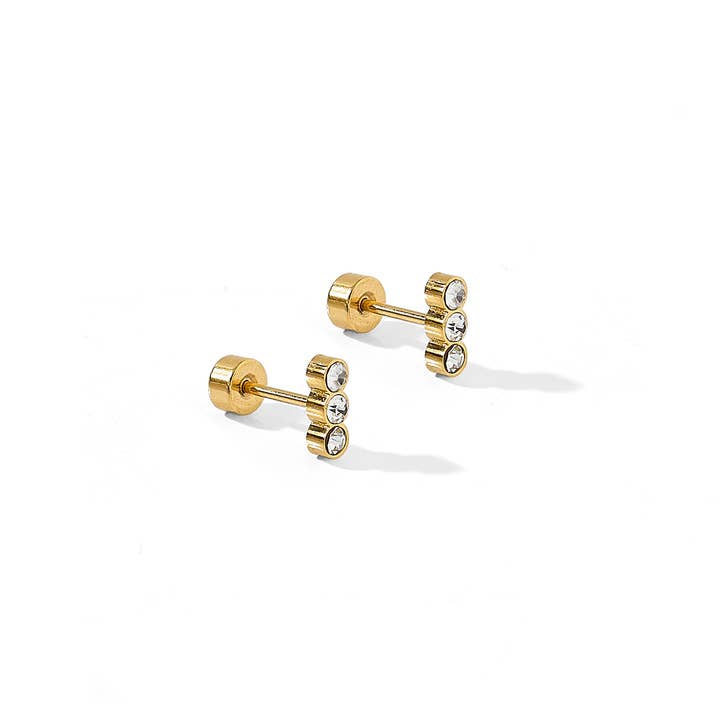 Screwback Stud Earrings | Poppy