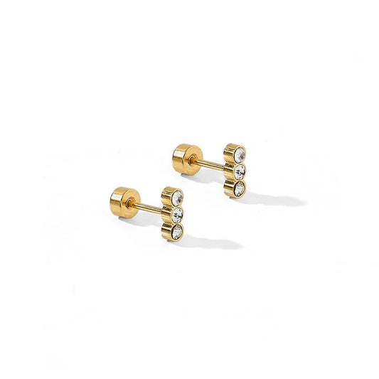 Screwback Stud Earrings | Poppy