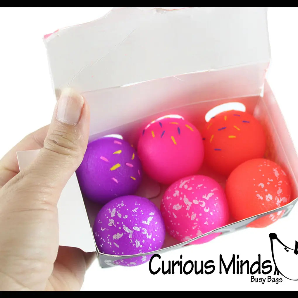 Nee-Doh | Donut Holes Teenie Tiny 6 Pack