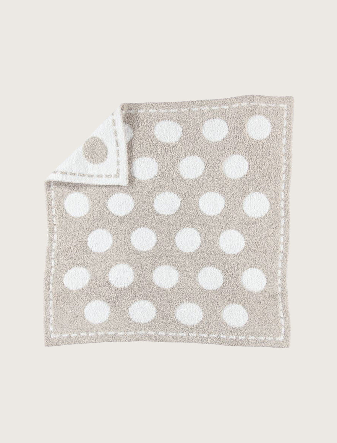 CozyChic Dream Receiving Blanket | Stone/White/Circles