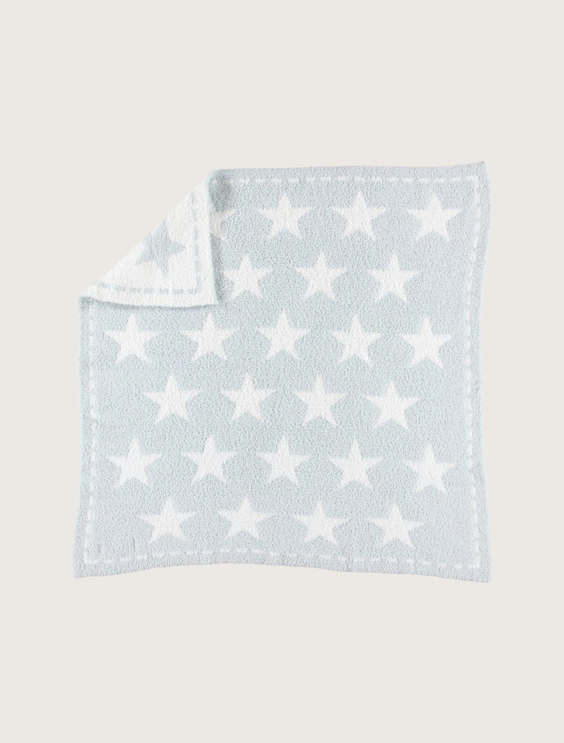 CozyChic Dream Receiving Blanket | Aqua/White/Stars