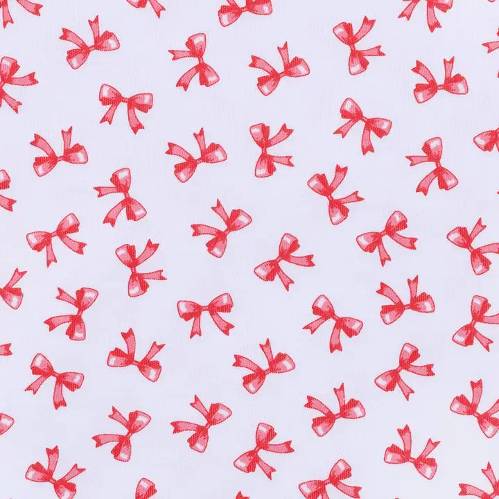 Zip Footie | Scarlett Bows