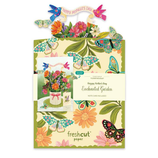Pop-Up Greeting Cards | Mother's Day Enchanted Garden