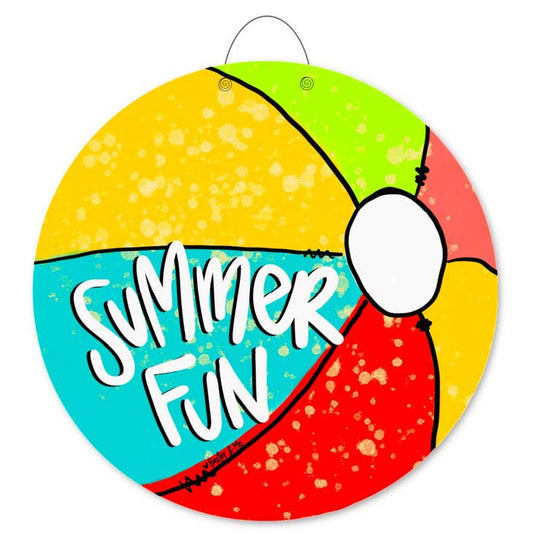 Door Hanger | Summer Fun Beach Ball