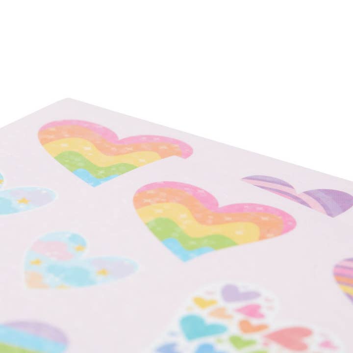 Stickiville Stickers | Rainbow Hearts