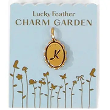 Charm Garden | Scalloped Initial | Assorted Letters