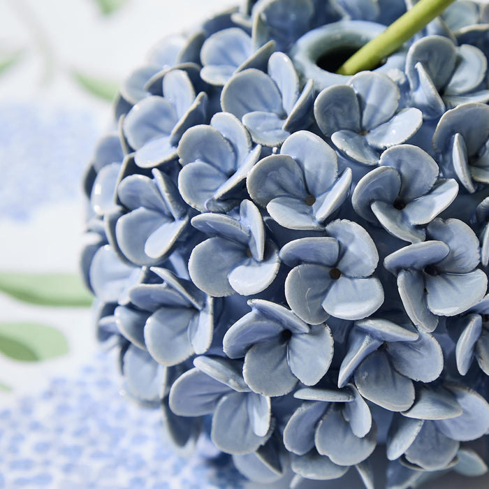 Hydrangea Flower Bud Vases/Taper Candle Holders