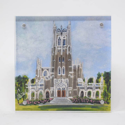 Duke Landmark Acrylic Block | 4x4