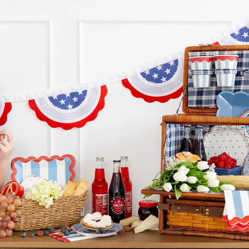 Hamptons Bunting Outdoor Banner