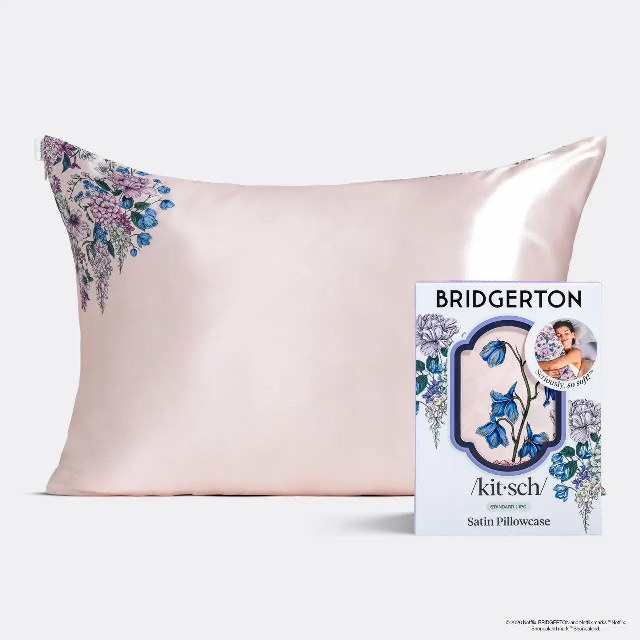 Satin Pillowcase | Wisteria