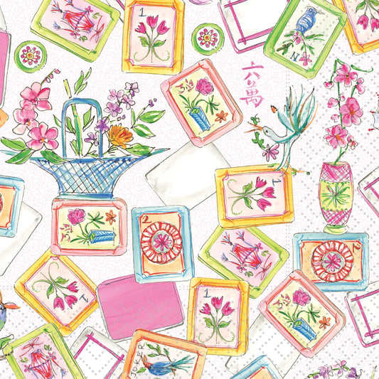 Mahjong Cocktail Napkins