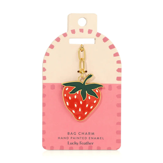 Bag Charm | Strawberry