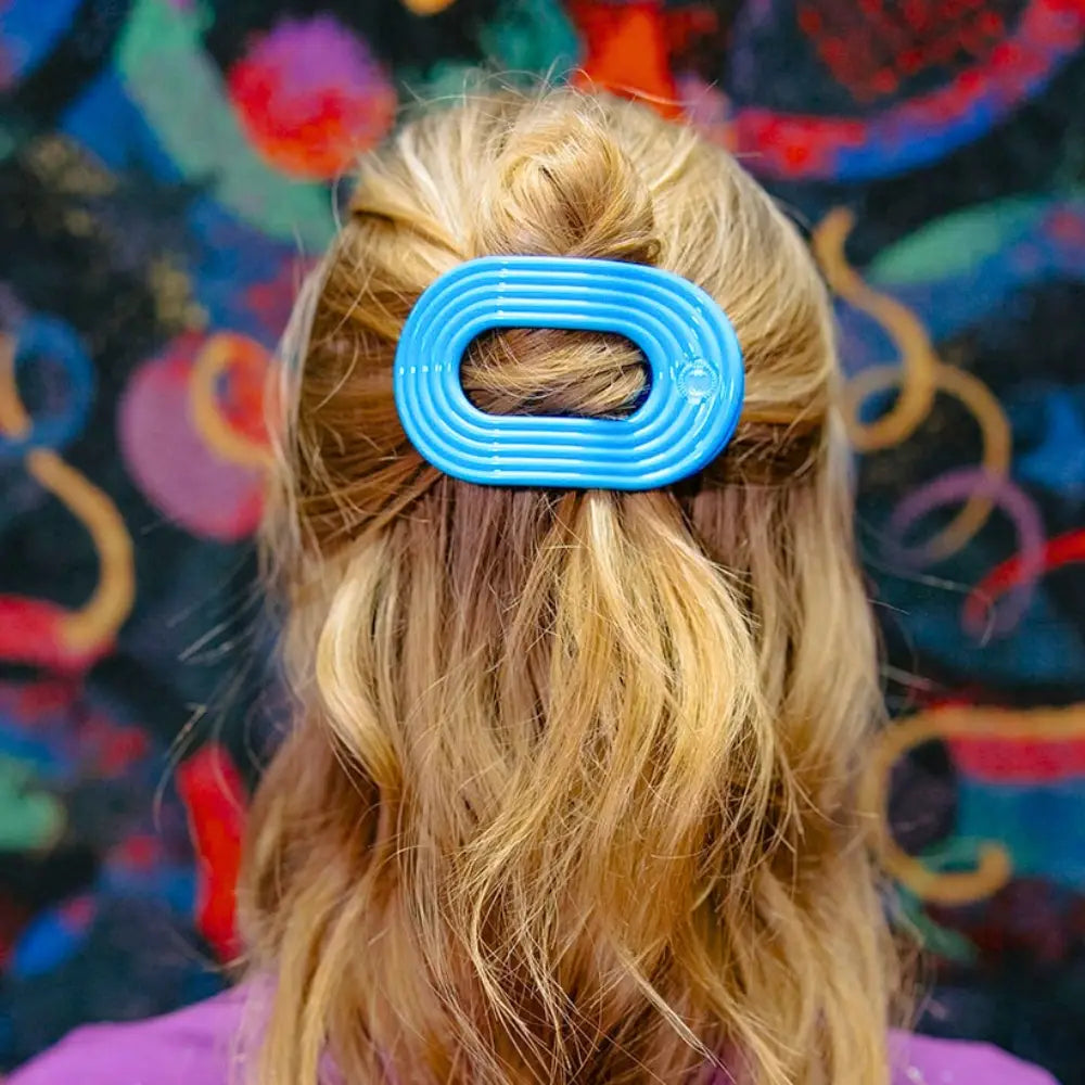 Teleties Flat Round Hair Clip | Miami Vice | Assorted Sizes