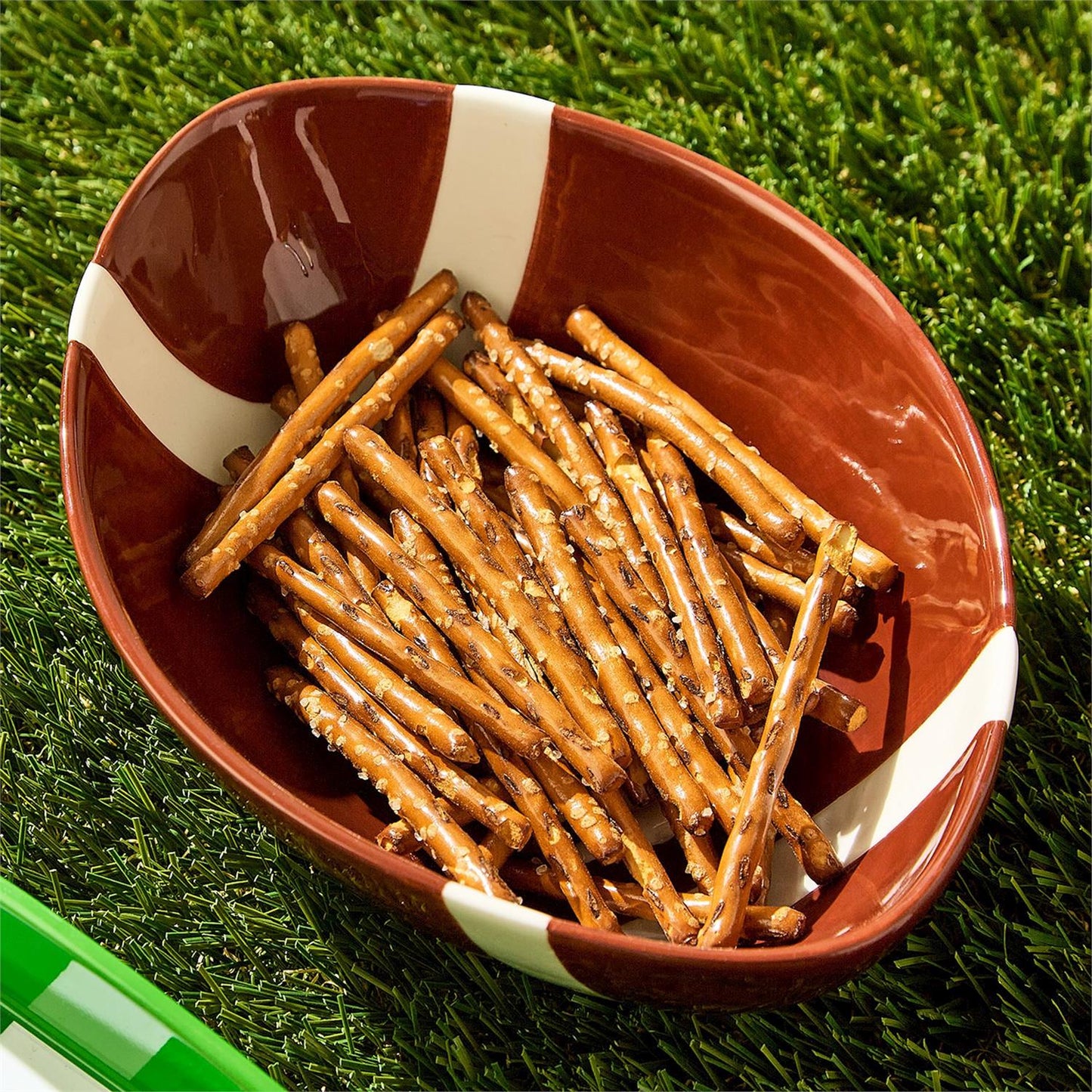 Large Football Tidbit Bowl