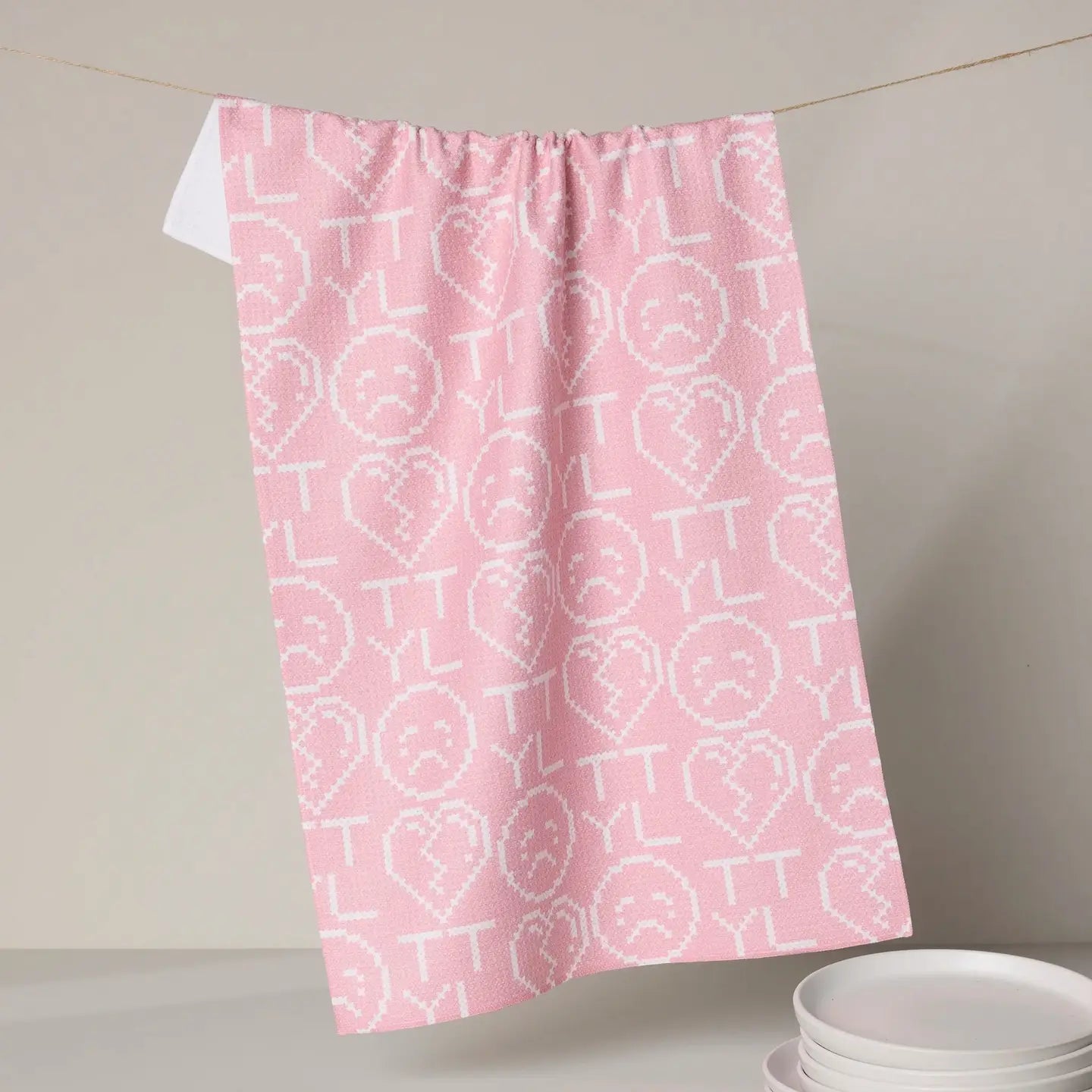 Tea Towel | Xoxox Emoticon