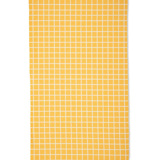 Tea Towel - Summer Grid - Orange