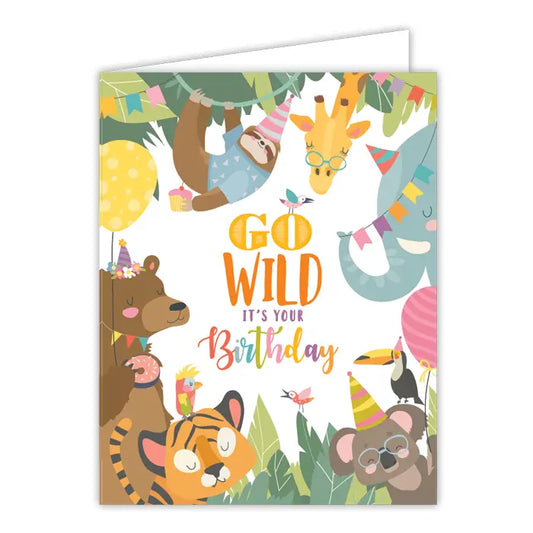 Greeting Card | Birthday | Go Wild