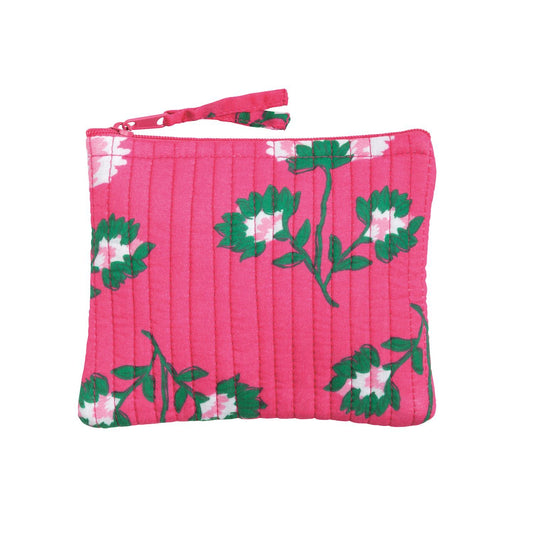 Peony Pink Print Small Case