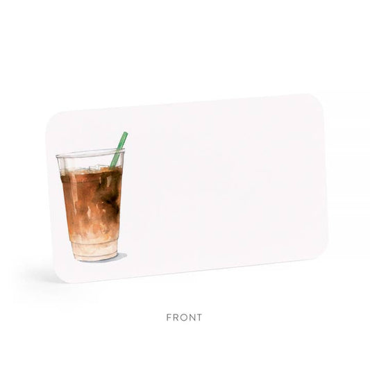 Little Notes | Iced Coffee