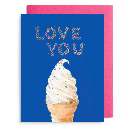 Greeting Card | Soft Serve Love You