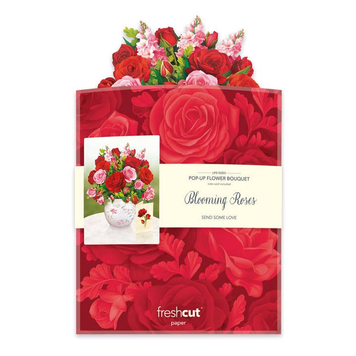Pop-Up Greeting Cards | Blooming Roses