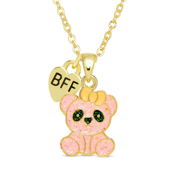 Pendant Necklace - BFF Pink Panda