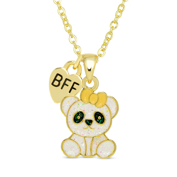 Pendant Necklace - BFF White Panda