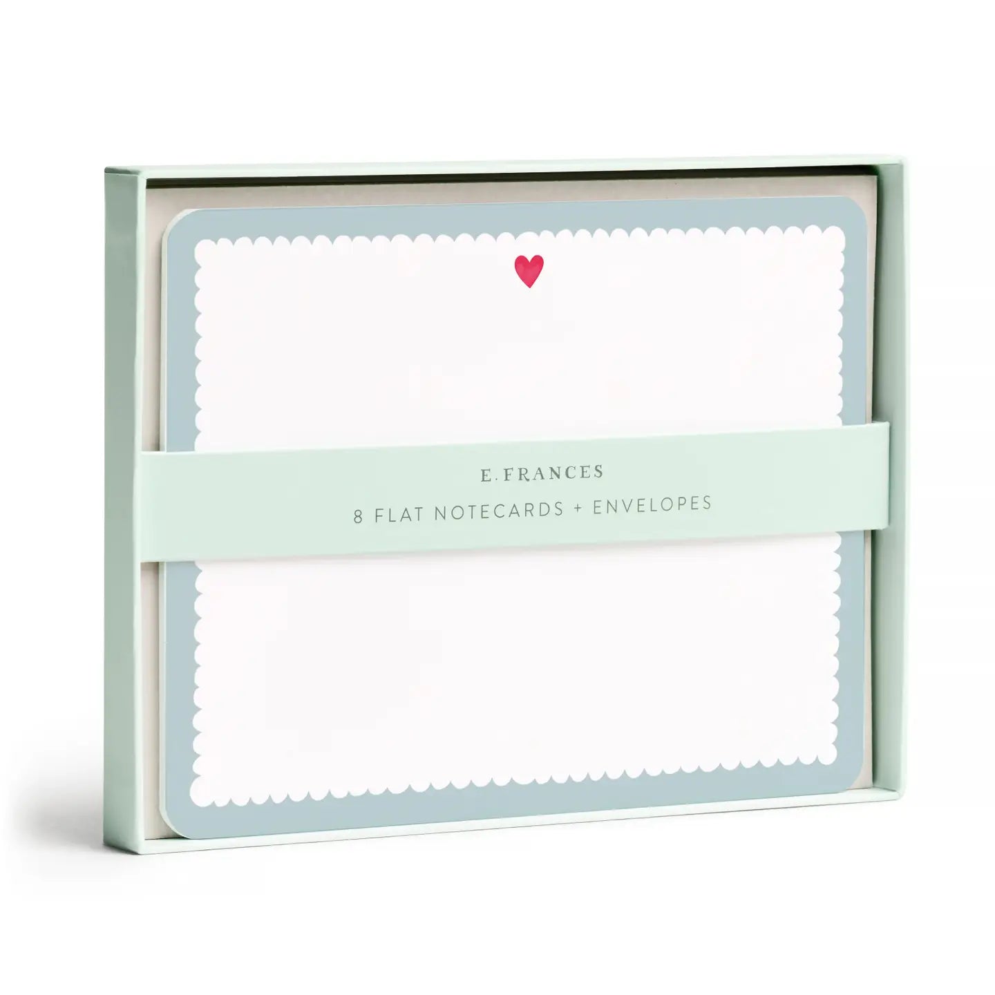 Flat Note Set | Scalloped Heart