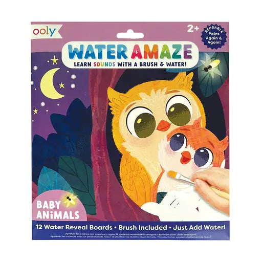 Water Amaze Reveal Boards | Baby Animals