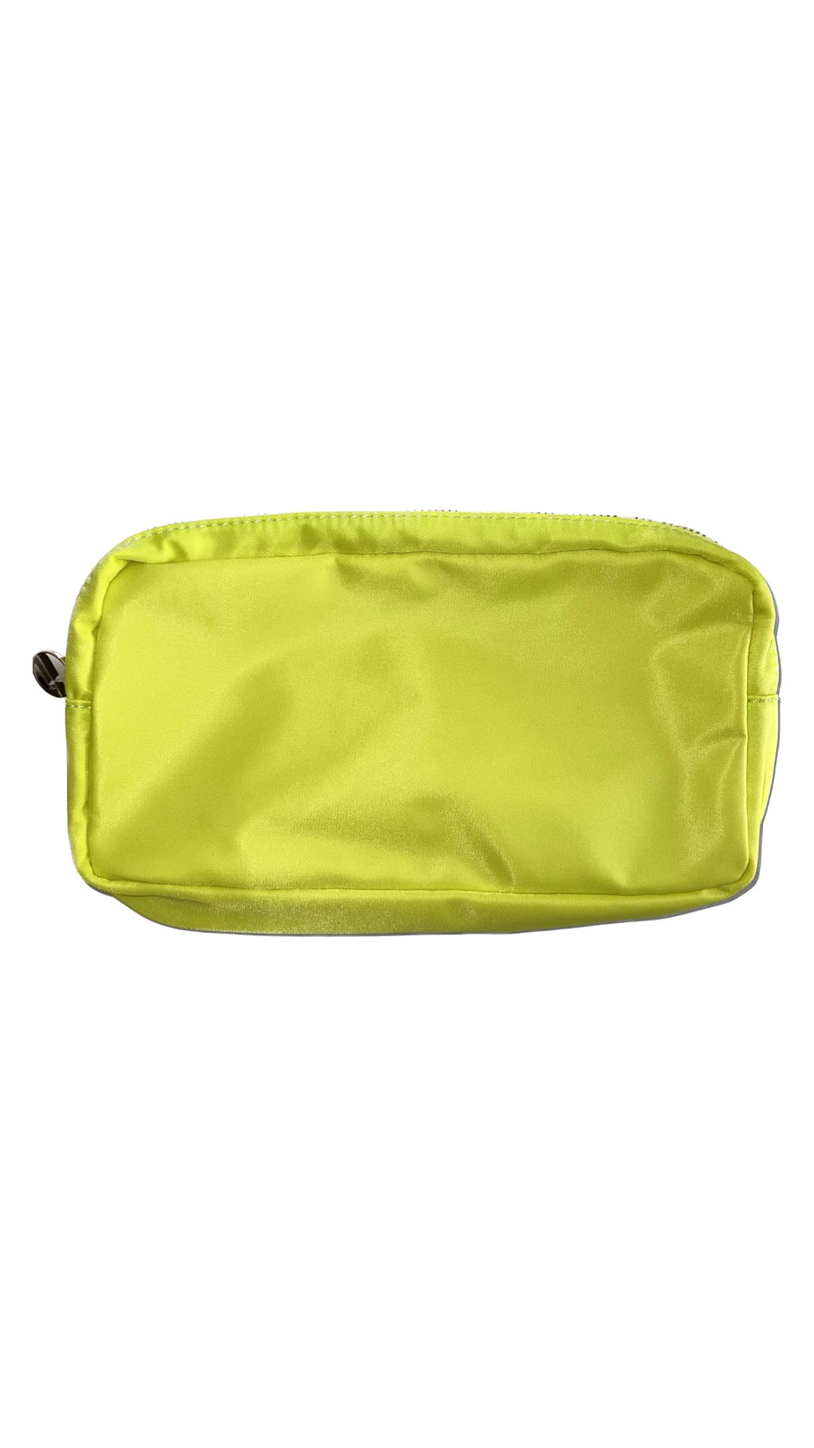 Nylon Cosmetic Travel Pouch - Yellow