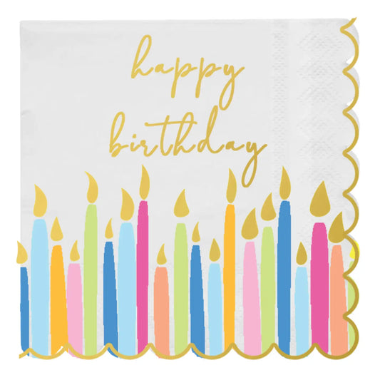 Cocktail Napkins | Happy Birthday