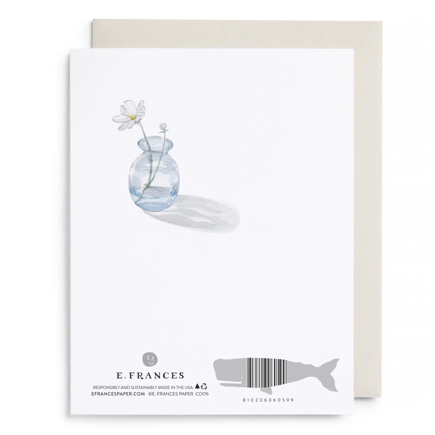 Greeting Card | Bud Vase Sending Love
