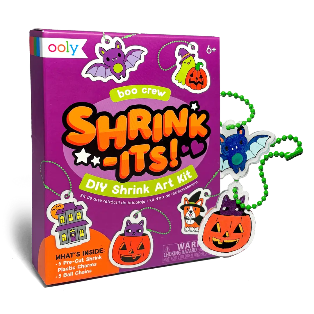 Mini Shrink-Its! Diy Shrink Art Kit - Boo Crew