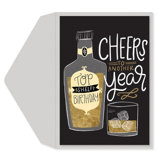 Cheers to Another Year Card