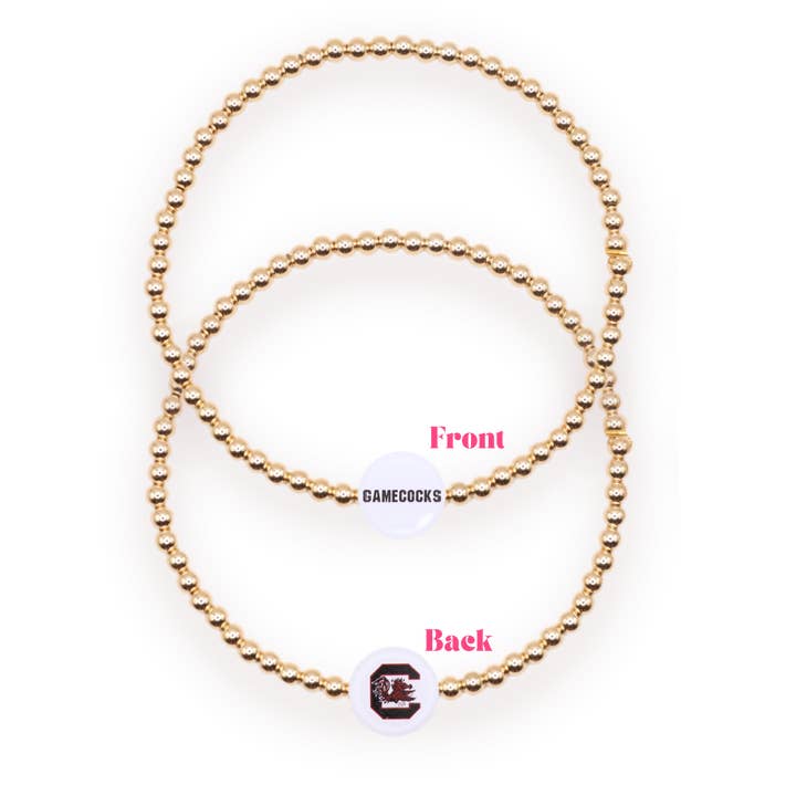 Gamecocks Logo Bracelet | Gold