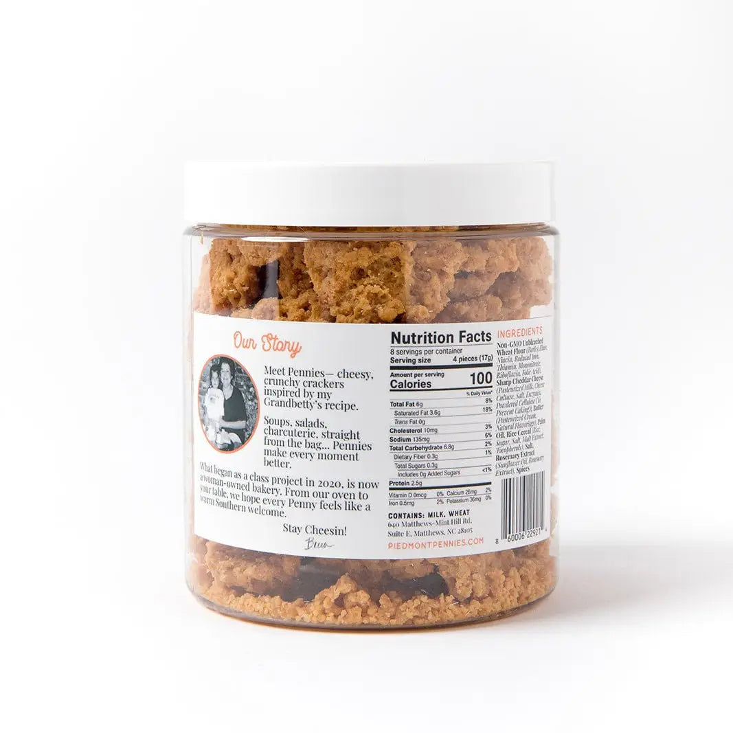 Piedmont Penny Gift Jar | Original Sharp Cheddar