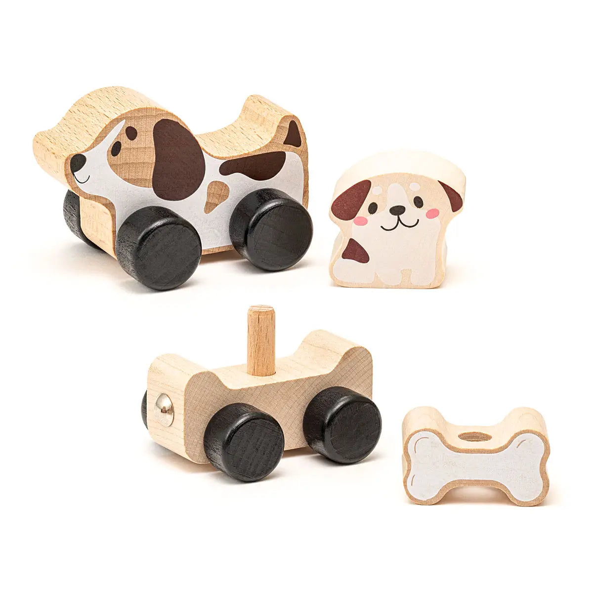 Cubika | Wooden Toy Clever Puppies