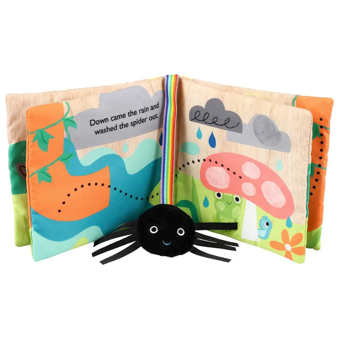 Touch and Trace Nursery Rhymes: Itsy Bitsy Spider Cloth Book