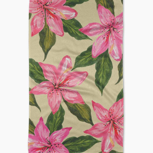 Tea Towel | Hibiscus Haze
