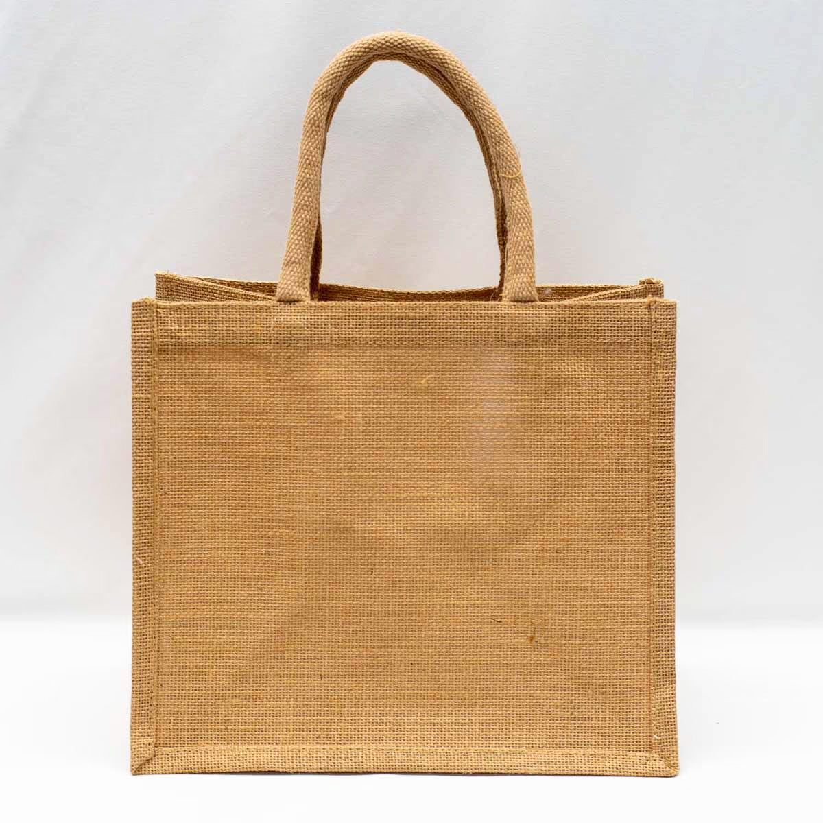 Jute Gift Tote - Natural